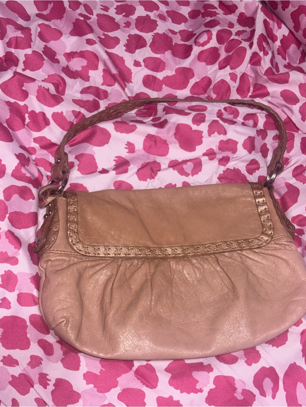 Fendi Pink Mini Chef Shoulder Bag